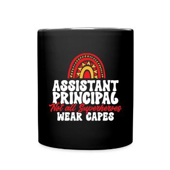 Directeur adjoint - Mug uni - noir - Devant