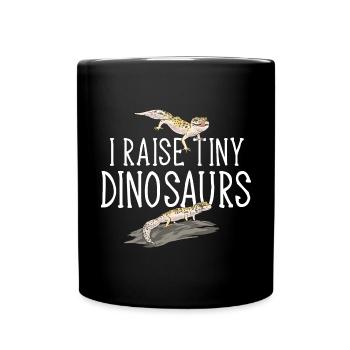 Gecko léopard Gecko reptile gecko de compagnie - Mug uni - noir - Devant