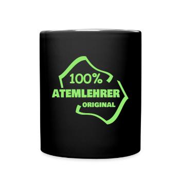 Gift for Breathing Instructor - Full Colour Mug - black - Front