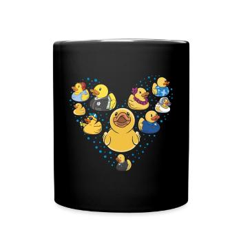 Rubber Duck Rubber Duck - Full Colour Mug - black - Front