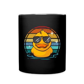Rubber Duck Rubber Duck - Full Colour Mug - black - Front
