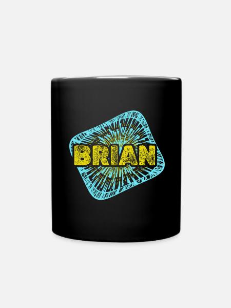 Freizeit Brian - Tasse einfarbig - Schwarz