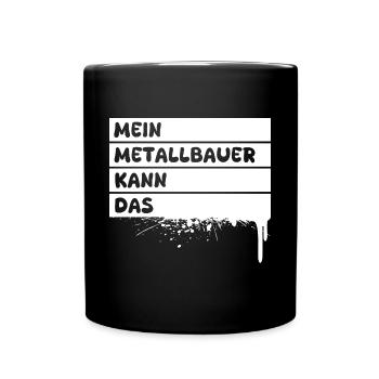 Métallurgiste en tant que profession - Mug uni - noir - Devant