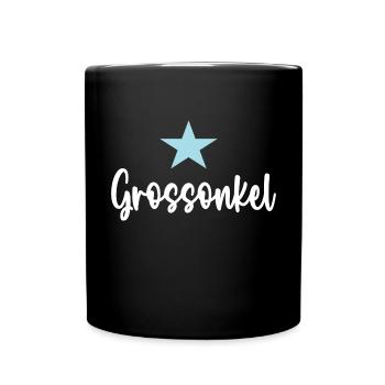 Großonkel Gross Onkel Bruder Jungen Grossonkel - Tasse einfarbig - Schwarz - Vorne