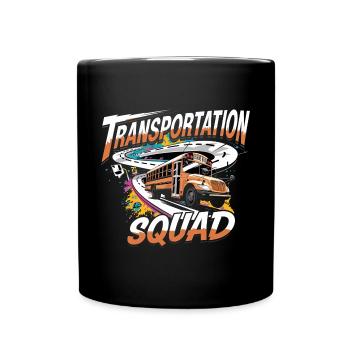 Transportation Squad 4 - Tasse einfarbig - Schwarz - Vorne