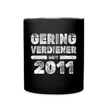 Award 2011 - Full Colour Mug - black - Front
