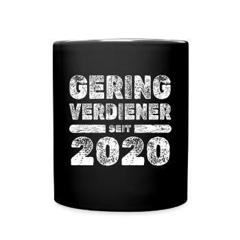 Vintage 2020 - Full Colour Mug - black - Front