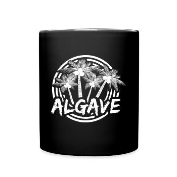 Algave as a holiday - Full Colour Mug - black - Front