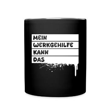 Occupation: Assistant - Full Colour Mug - black - Front