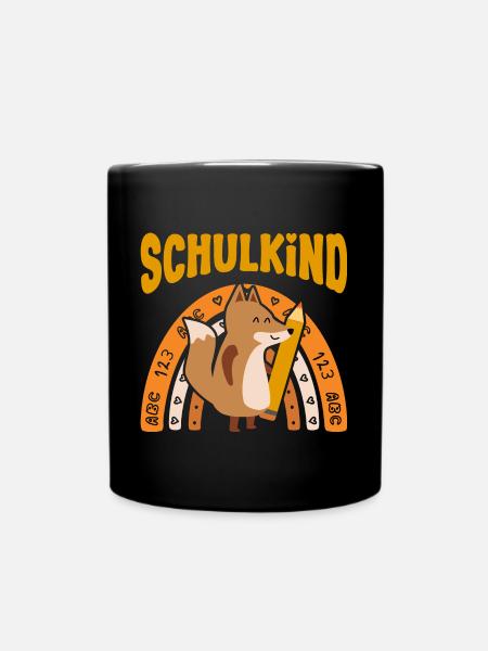Schulkind 2026 - Erstklässler Einschulung - Süßer - Tasse einfarbig - Schwarz