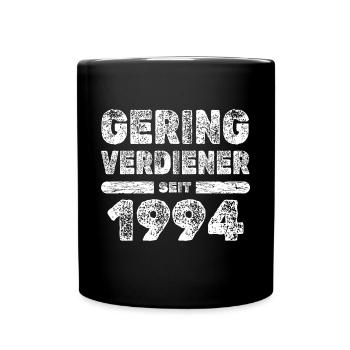 Personnes à faible revenu en 1994 - Mug uni - noir - Devant