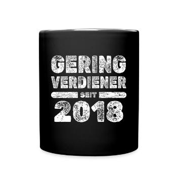 2018 - Full Colour Mug - black - Front