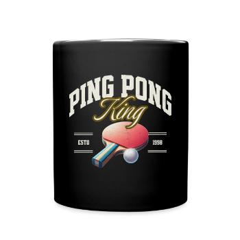 Ping-pong Tennis de table - Mug uni - noir - Devant