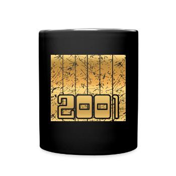 2001 - Full Colour Mug - black - Front