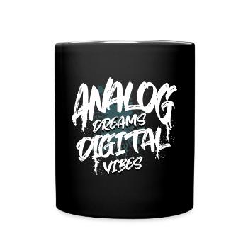 Synthesizer - Full Colour Mug - black - Front