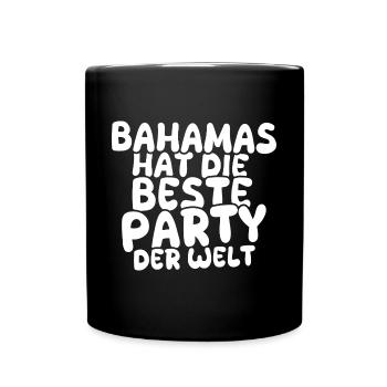 Holiday destination Bahamas - Full Colour Mug - black - Front