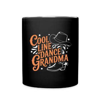 Cool Line Dance Granny - Mug uni - noir - Devant