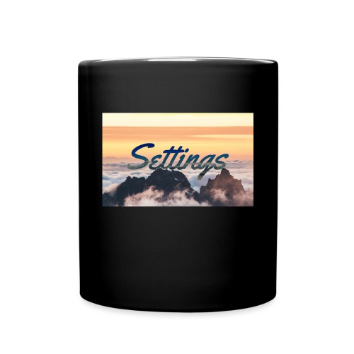 Settings Clouds - Full Colour Mug