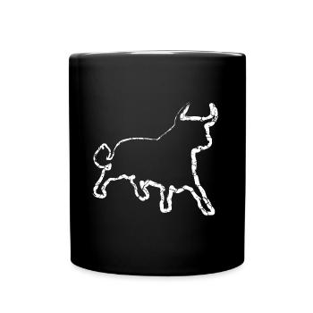Bull | Buffalo | Toro | taureau - Mug uni - noir - Devant