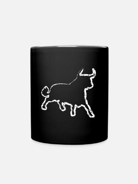Bull | Buffalo | Toro | taureau - Mug uni - noir