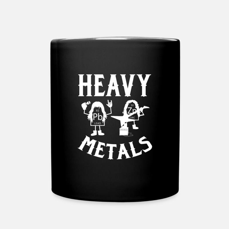 Heavy Metals Éléments métaux lourds Cadeau - Mug uni - noir