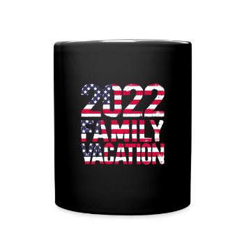 Famille - Mug uni - noir - Devant