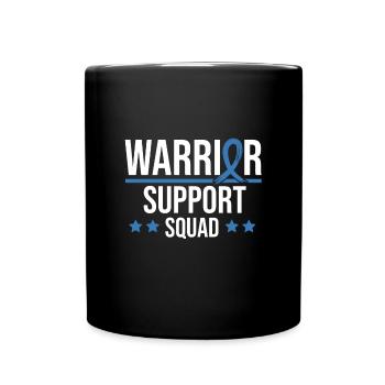 Escouade de soutien au cancer du sein Rose - Mug uni - noir - Devant