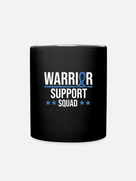Brustkrebs Support Squad Pink - Tasse einfarbig - Schwarz