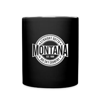 Montana - Mug uni - noir - Devant