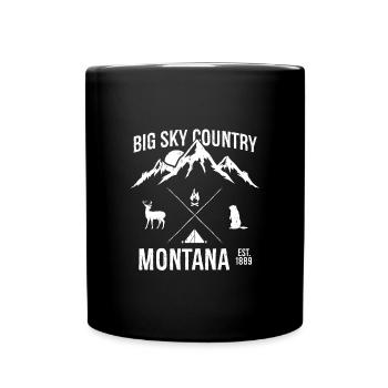 Montana - Mug uni - noir - Devant