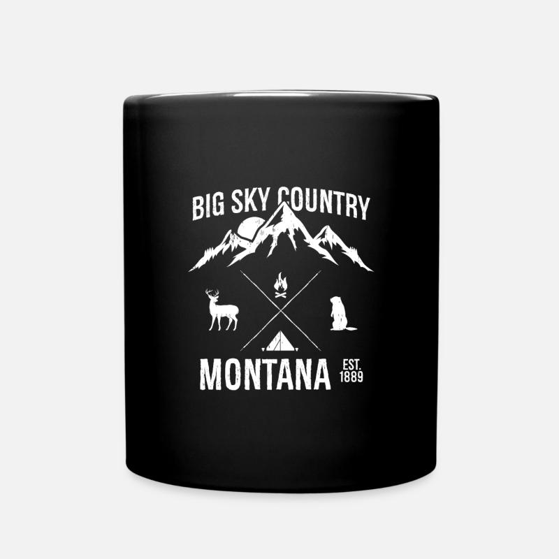 Montana - Mug uni - noir