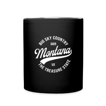 Montana - Mug uni - noir - Devant