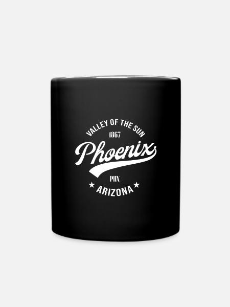 Phoenix Arizona - Mug uni - noir