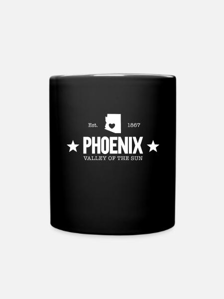 Phoenix Arizona - Mug uni - noir