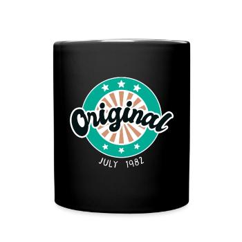 Juli 1982 - 40. Geburtstag Geschenk. Awesome. - Tasse einfarbig - Schwarz - Vorne