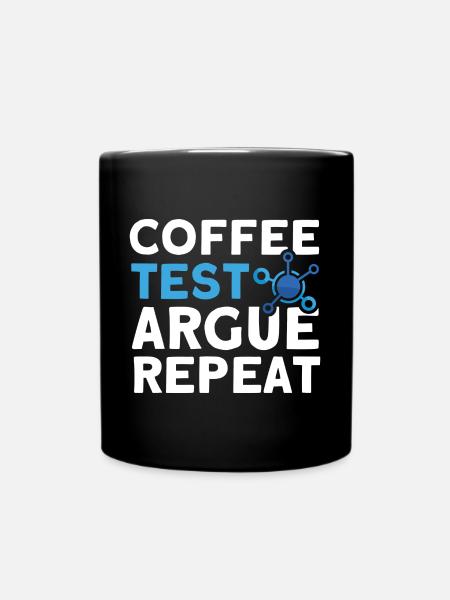 QA Ingenieur QA Tester Software Tester - Tasse einfarbig - Schwarz