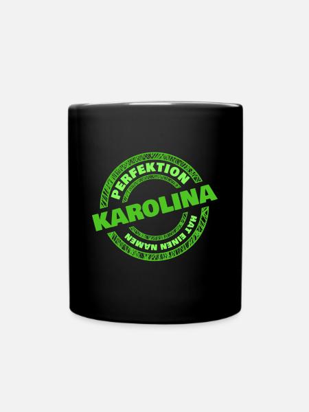 Perfektion Karolina - Tasse einfarbig - Schwarz