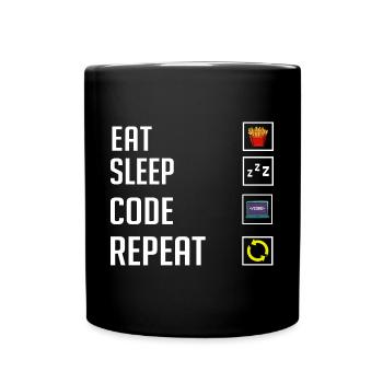 Programmeur Programmation Ordinateur Développeur Pc - Mug uni - noir - Devant