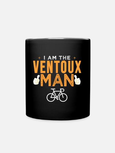 Ich bin der ventoux man bike bike cycling cycling - Tasse einfarbig - Schwarz