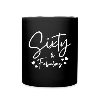 fabelhaft - Tasse einfarbig - Schwarz - Vorne