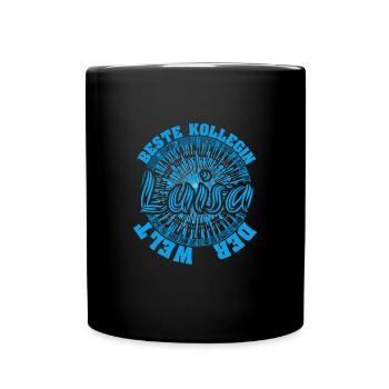 Beste Arbeitskollegin Luisa - Tasse einfarbig - Schwarz - Vorne