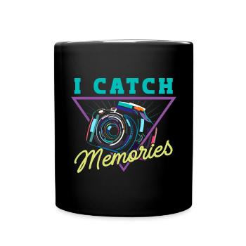 Photography Camera Lens Retro - Tasse einfarbig - Schwarz - Vorne