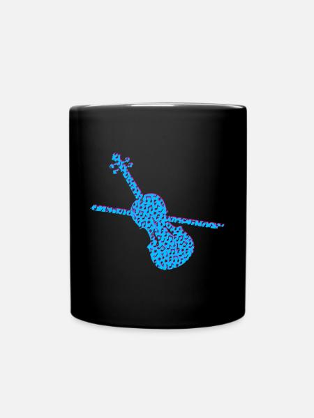Violon - Mug uni - noir