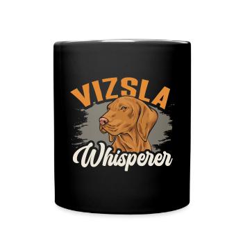 Vizsla Whisperer Vizsla hongrois - Mug uni - noir - Devant