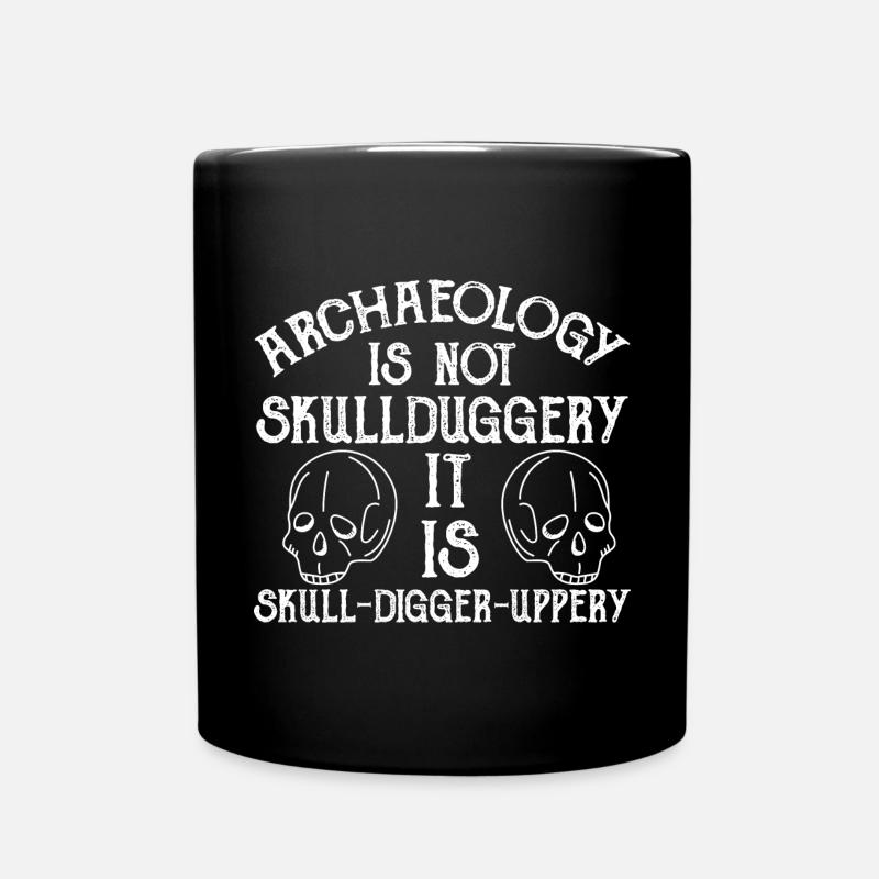 Archaeology Gift Archaeologist - Full Colour Mug - black