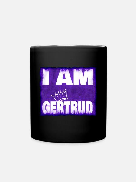 Gertrud - Tasse einfarbig - Schwarz