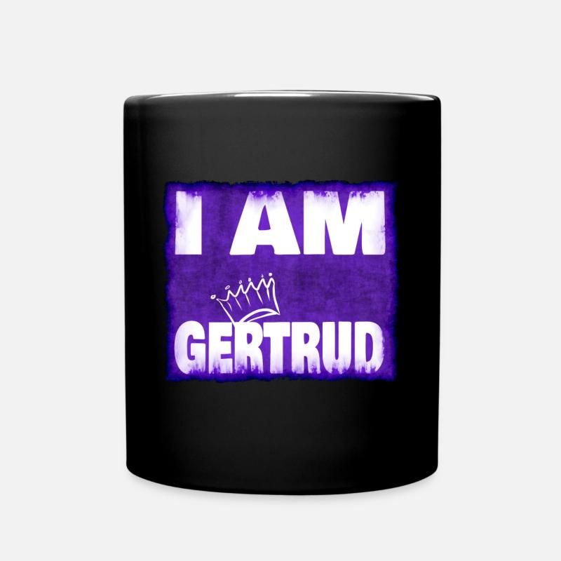 Gertrud - Tasse einfarbig - Schwarz