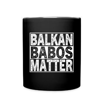 Balkan Babos Matter Hrvatska Bosna Srbija Jugo - Mug uni - noir - Devant