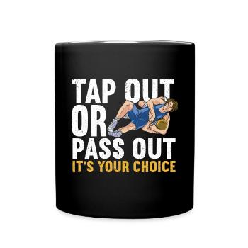 Lutte Lutte Cadeau de lutteur lutteur - Mug uni - noir - Devant