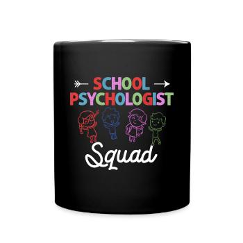 Schulpsychologe Schulpsychologie Psychologie - Tasse einfarbig - Schwarz - Vorne